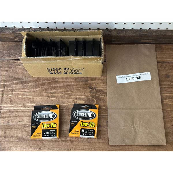 Sureline Low-Vis Clear Fishing Line 110 Yards