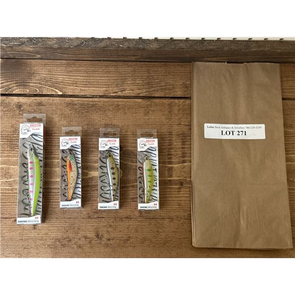 Variety of Robertson Fishing Tackle