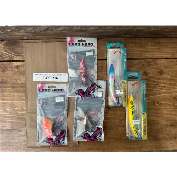 Lead Head Rattle Lures Trap & Tackle from Reef Runner