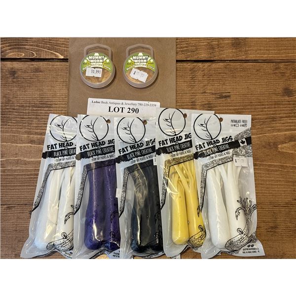 Mummy Worm Wax & Fat Head Tube Jigs