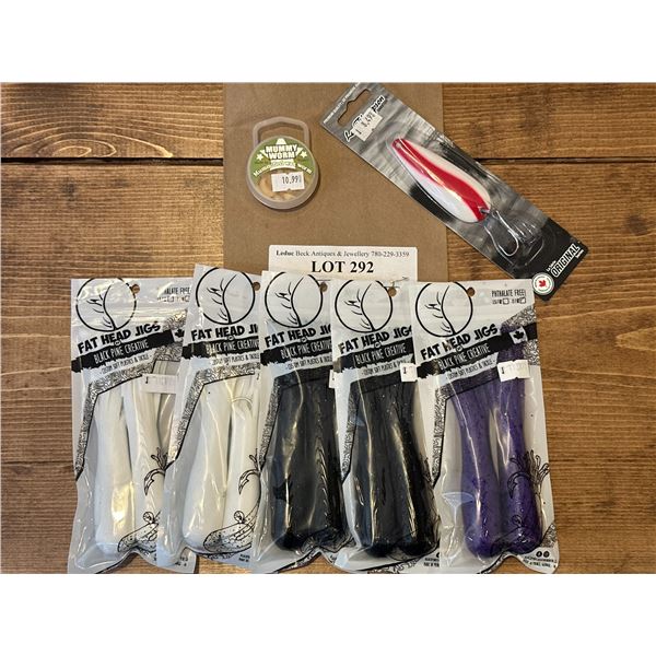 Variety Fat Head Tube Jigs & Mummy Worm Wax