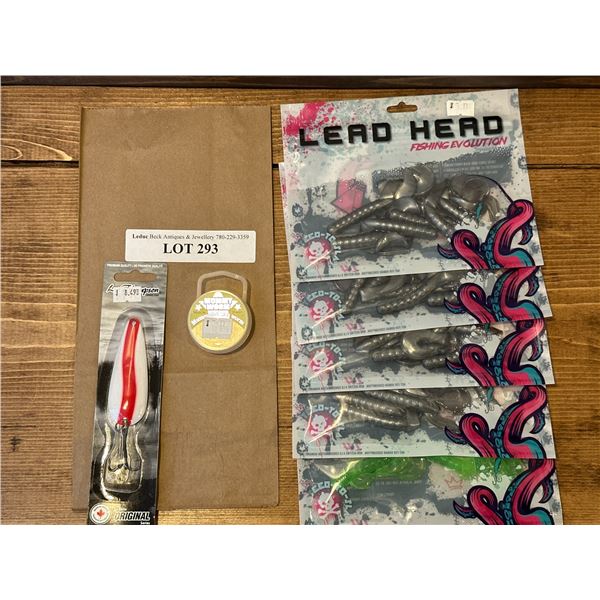 Len Thompson Tackle, Lead Head Grubs & Mummy Worm Wax