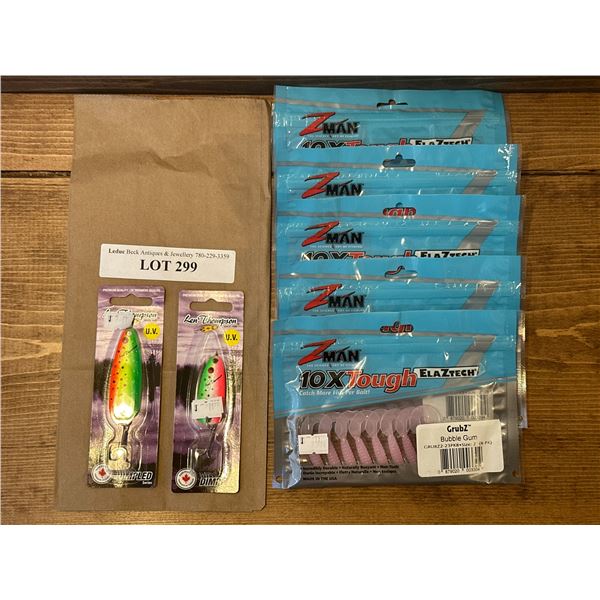 ZMAN Bubble Gum Grubz & Len Thompson Tackle
