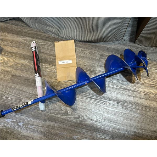 Strikemaster Ice Auger & 18 Inch Auger Extension