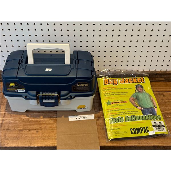 M Compac Bug Jacket & Plano Two Tiered Tackle Box