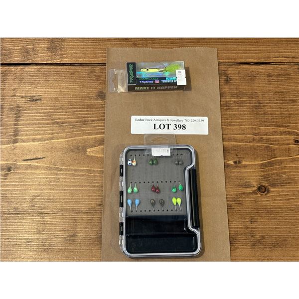 Tungsten 18 Pack 5mm Angler Kit & EuroTackle Tungsten T-Flasher 1 Inch