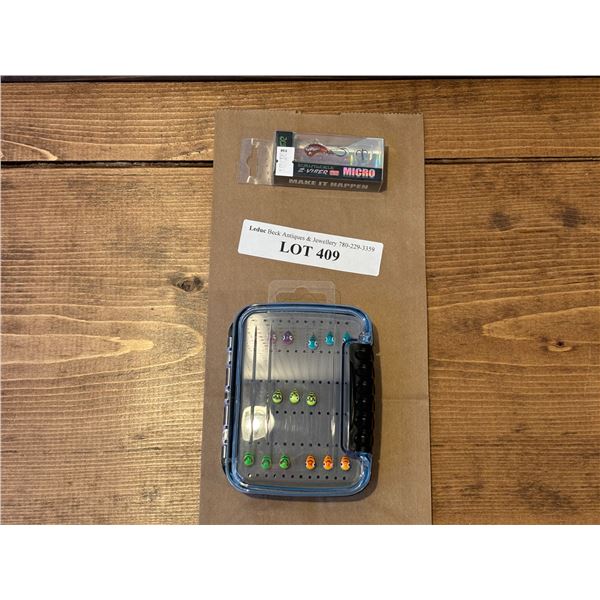 Tungsten 18 Pack 5mm Angler Kit & EuroTackle Z-Viber Micro .6  Inch