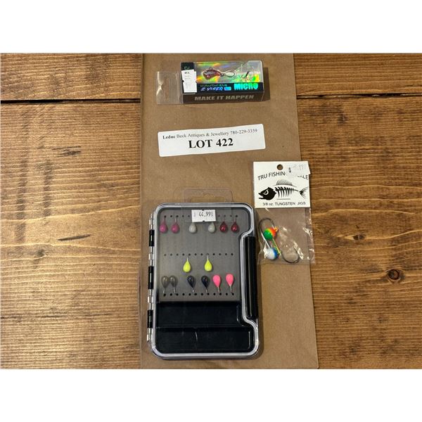 Tungsten 16 Pack 6mm Angler Kit & EuroTackle Z-Viber Micro .6 Inch & Tungsten Jig 3/8 Inch