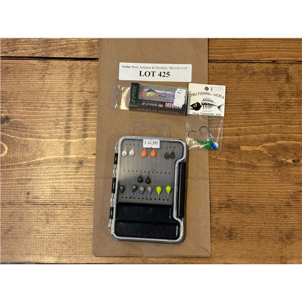 Tungsten 16 Pack 6mm Angler Kit & EuroTackle Z-Viber Micro .6 Inch & Tungsten Jig 1/4 Inch