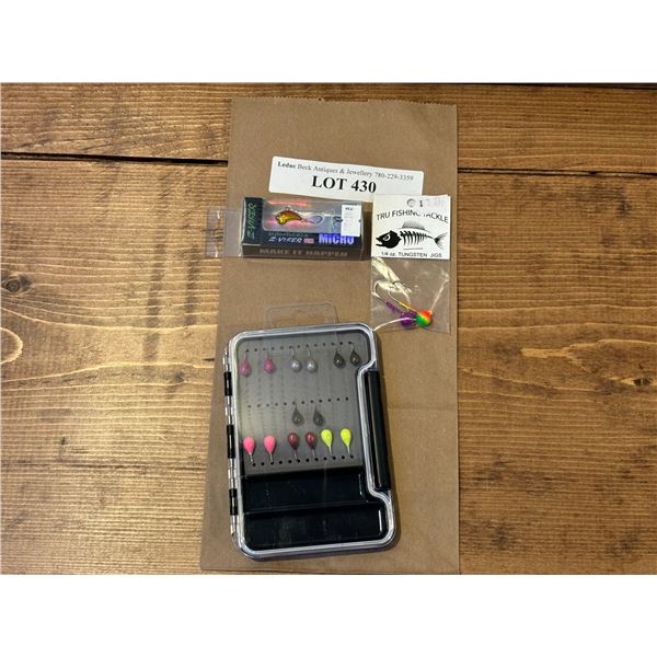 Tungsten 16 Pack 6mm Angler Kit & EuroTackle Z-Viber Micro .6 Inch & Tungsten Jig 1/4 Inch