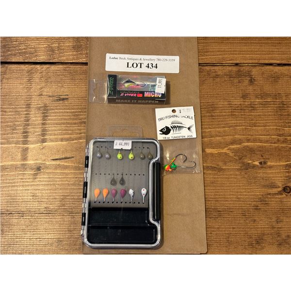Tungsten 16 Pack 6mm Angler Kit & EuroTackle Z-Viber Micro .6 Inch & Tungsten Jig 1/8 Inch
