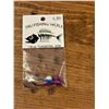 Image 4 : Streamside Predator Classic 28 Inch Ice Rod, Jiggy Jigs 3/8 Inch & 1/8 oz Tungsten Jigs