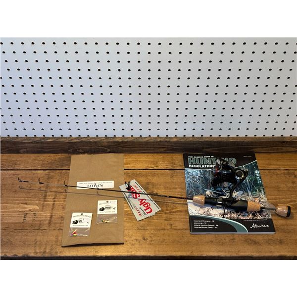 Ugly Stik Elite Spinning Combo & 5mm Tungsten Jigs