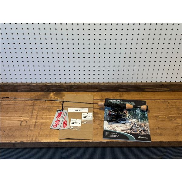 Ugly Stik Elite Spinning Combo & 4mm Tungsten Jigs