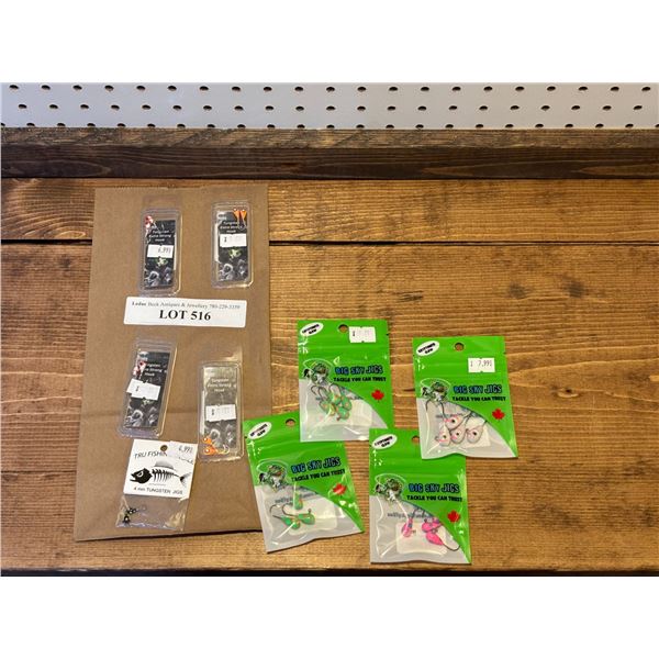 Tungsten Extra Strong Hooks, 4mm Tungsten Jigs & Big Sky Jigs