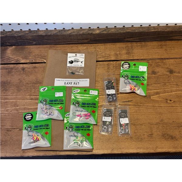 Tungsten Extra Strong Hooks, 4mm Tungsten Jigs & Big Sky Jigs