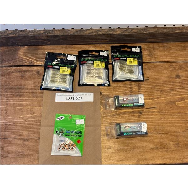 Big Sky Jigs, EuroTackle Z-Viber .6 Inch & 1.2 Inch Stone Fly Pheromone Scented