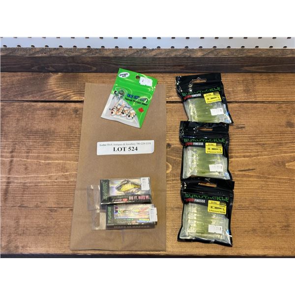 Big Sky Jigs, EuroTackle Z-Viber 1.5 Inch & UV Tungsten T-Flasher & B-Vibe 1.5 Inch Pheromone Scente