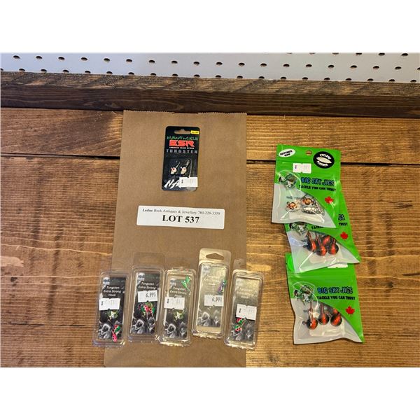 EuroTackle ESR Nano 5mm, Tungsten Extra Strong Hooks & Big Sky Jigs