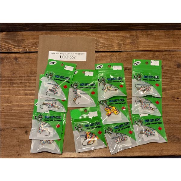 Big Sky Jigs Wonder Bread 1/4 oz & Walleye Jigs 1/4 oz