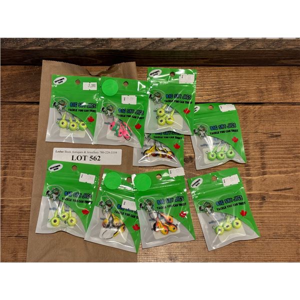 Big Sky  Jigs Titan 3/8 oz & Walleye 1/4 oz