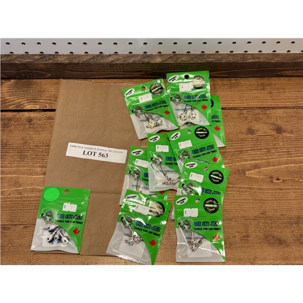 Big Sky Jigs Wonder Bread 1/4 oz & 3/8 oz & Walleye 1/4 oz