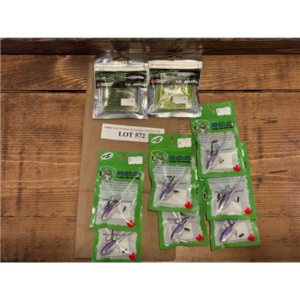 Big Sky Jigs Trout Stinger 1 oz & Fat Assassin S-Pheromone Soft Lures