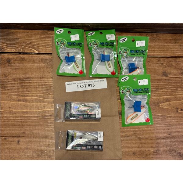 Big SkyStotgun Spoons 1 oz, EuroTackle Z-Viber Glow 1.5 Inch & Z-Viber 1.5 Inch