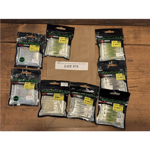 EuroTackle B-Vibe 1.5 Inch, Leech .75 Inch & Anisoptera 1.5 75 Inch S-Pheromone Scented