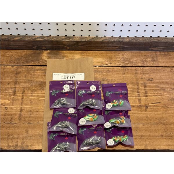 Jiggy Jigs Vivid Glow Jigs 3/8oz