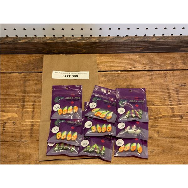 Jiggy Jigs Vivid Glow Jigs 3/8oz