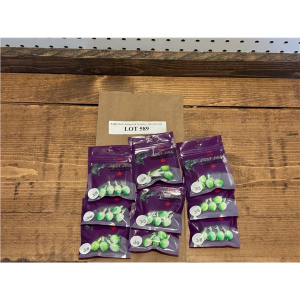 Jiggy Jigs Vivid Glow Jigs 3/8oz