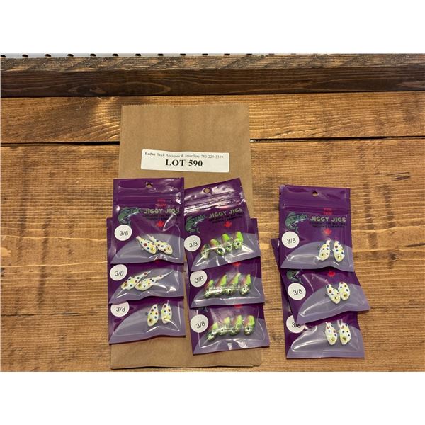 Jiggy Jigs Vivid Glow Jigs 3/8oz