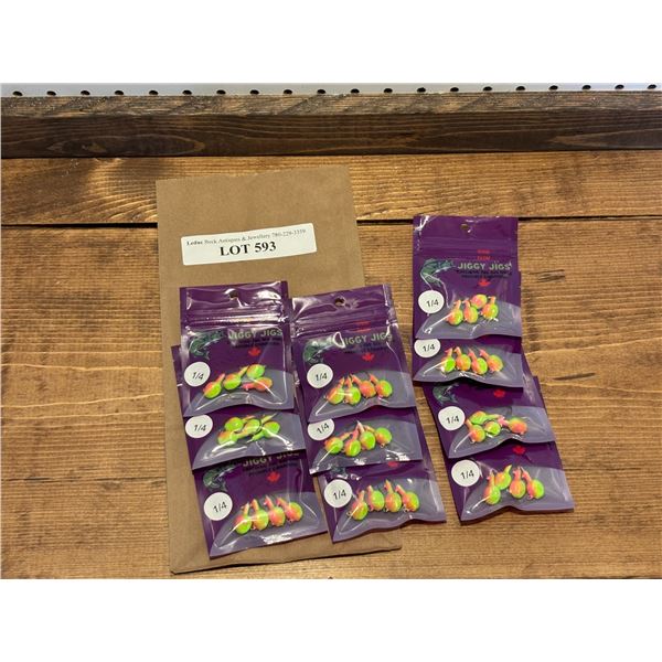 Jiggy Jigs Vivid Glow Jigs 1/4oz