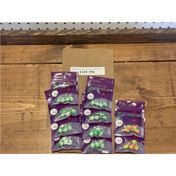 Jiggy Jigs Vivid Glow Jigs 1/4oz