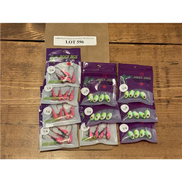 Jiggy Jigs Vivid Glow Jigs 1/4oz