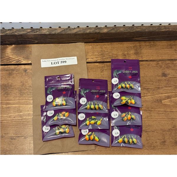 Jiggy Jigs Vivid Glow Jigs 1/4oz