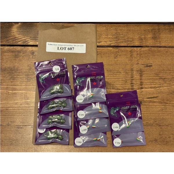Jiggy Jigs Vivid Glow 5mm & 1/4