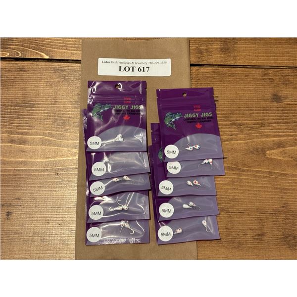 Jiggy Jigs Vivid Glow Jigs 5mm