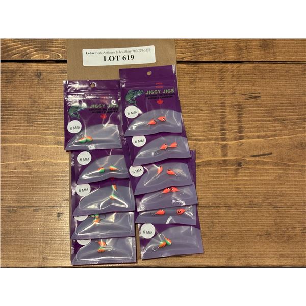 Jiggy Jigs Vivid Glow Jigs 6mm