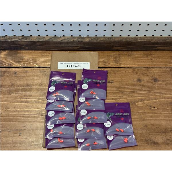 Jiggy Jigs Vivid Glow Jigs 6mm