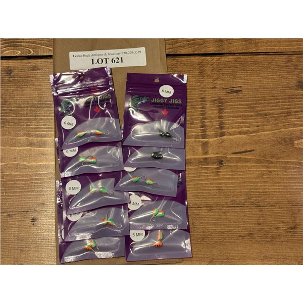 Jiggy Jigs Vivid Glow Jigs 6mm