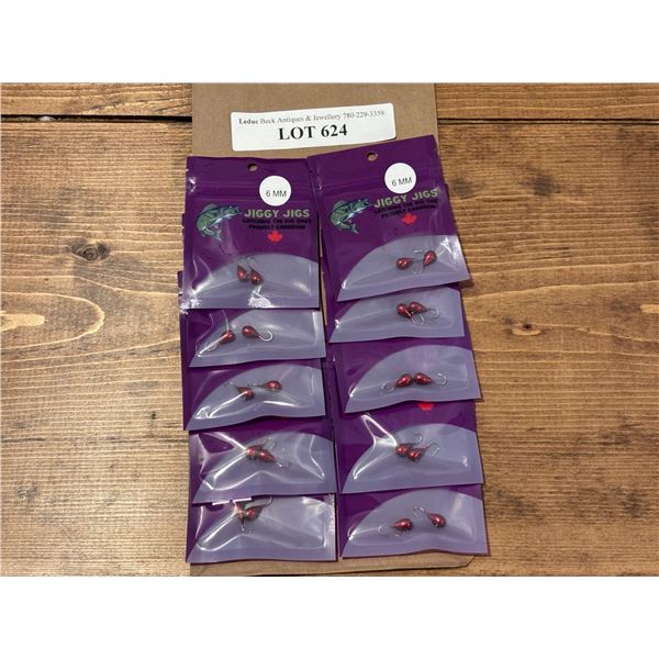 Jiggy Jigs Vivid Glow Jigs 6mm