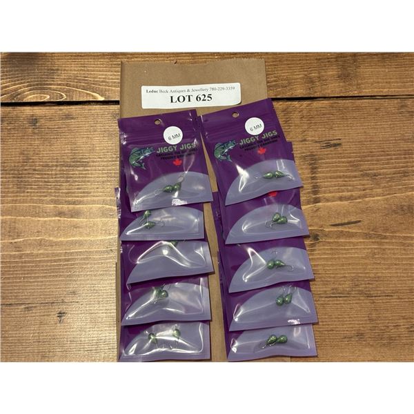 Jiggy Jigs Vivid Glow Jigs 6mm