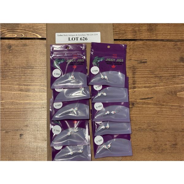 Jiggy Jigs Vivid Glow Jigs 6mm