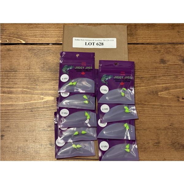 Jiggy Jigs Vivid Glow Jigs 6mm