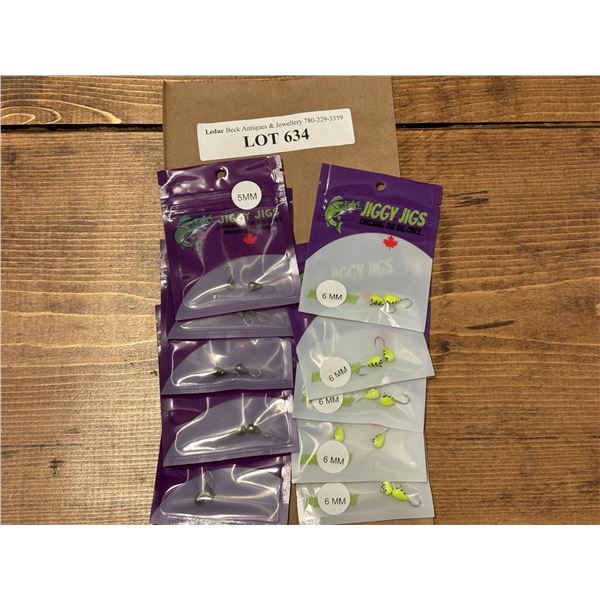 Jiggy Jigs Vivid Glow Jigs 5mm & 6mm