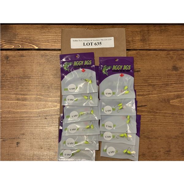 Jiggy Jigs Vivid Glow Jigs 6mm