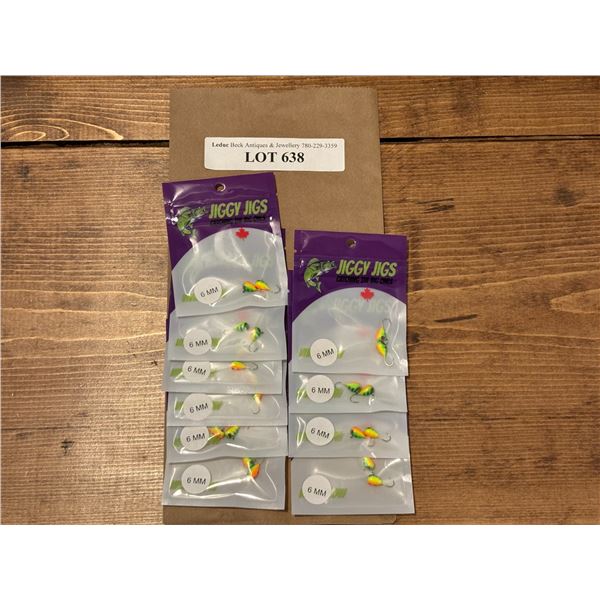 Jiggy Jigs Vivid Glow Jigs 6mm