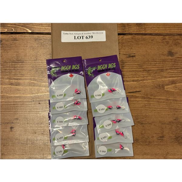 Jiggy Jigs Vivid Glow Jigs 6mm